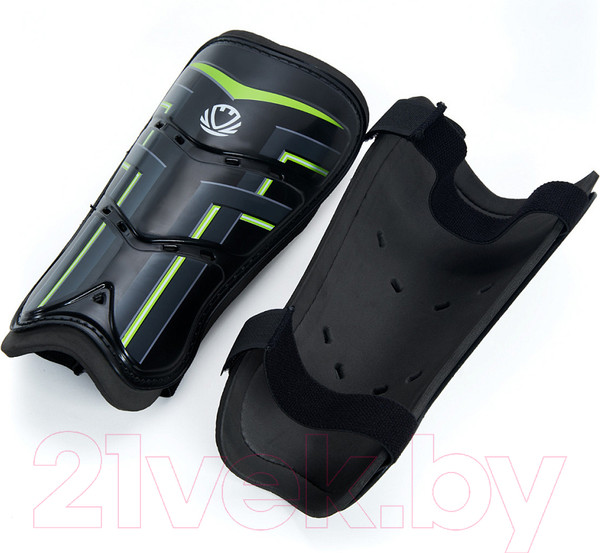 Изображение товара Щитки футбольные Torres Training FS2306 (M, черный/салатовый)