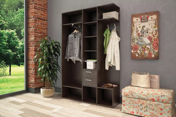 Изображение товара Секция в прихожую Stolline Диана / СТЛ.279.11 (дуб феррара/дуб кремона)