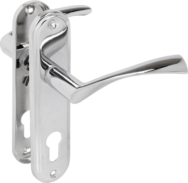 Изображение товара Ручка дверная Аллюр 103-1 70мм CP (хром)