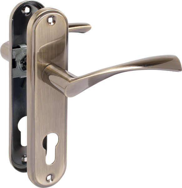 Изображение товара Ручка дверная Аллюр 103-1 70мм AB (старая бронза)