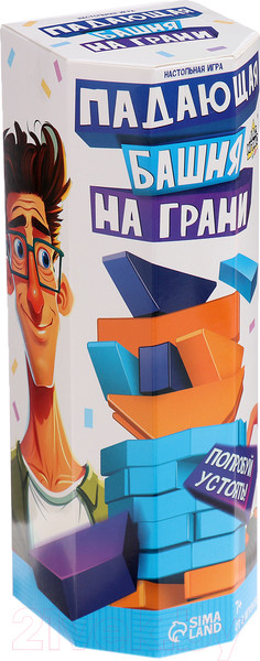 Изображение товара Настольная игра Лас Играс Kids. Падающая башня. На грани 0149E-8 / 9934471