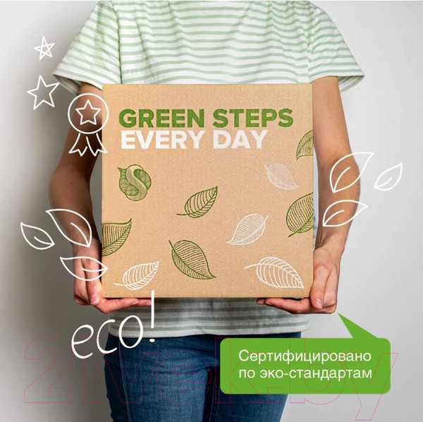 Изображение товара Набор средств для стирки Synergetic Гель для детского белья+Кондиционер для детского белья (2x5л)