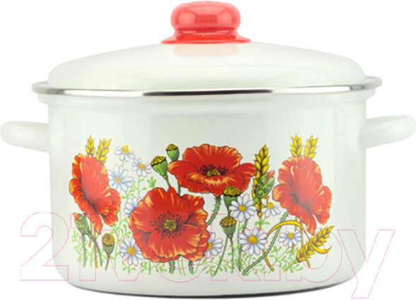 Изображение товара Кастрюля Эмаль Уралочка 01-1610/4