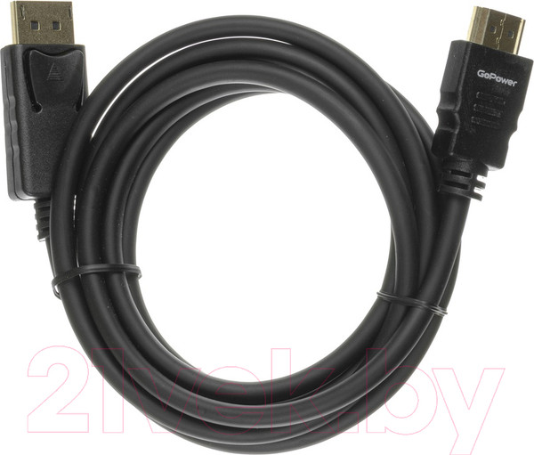 Изображение товара Кабель GoPower 00-00027493 (1.8м, черный)