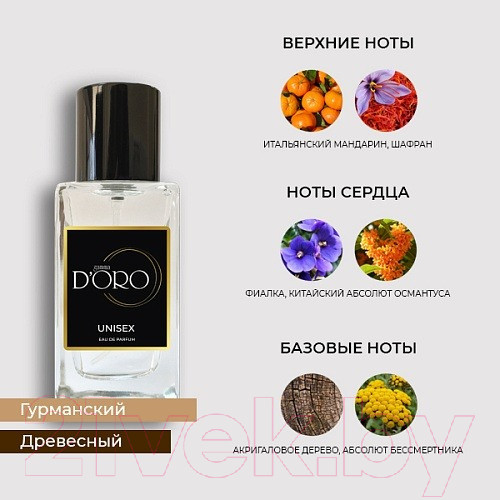 Изображение товара Парфюмерная вода Gamma D'ORO Selective SU166 (100мл)