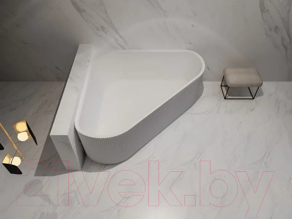 Изображение товара Ванна акриловая Abber AB9446MW (белый матовый)