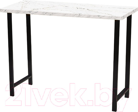 Изображение товара Барный стол Древпром М94 ДП1-02-04 120x50x88 (оникс/черный матовый)