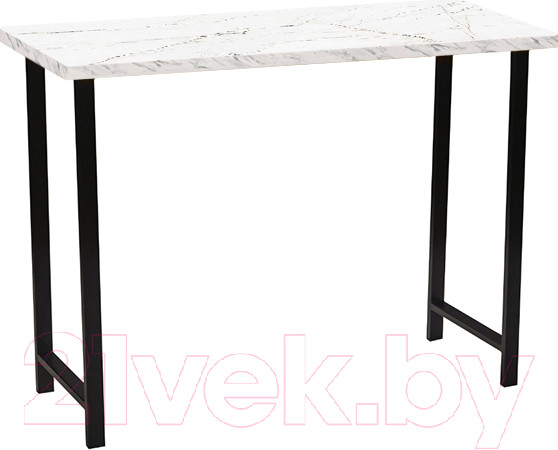 Изображение товара Барный стол Древпром М94 ДП1-02-04 120x50x88 (оникс/черный матовый)