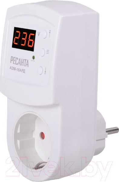 Изображение товара Реле напряжения Ресанта 16AРД (61/22/32)