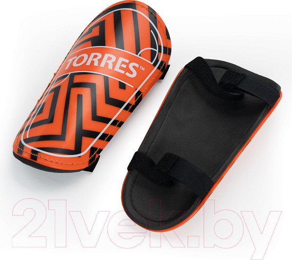 Изображение товара Щитки футбольные Torres Club FS2307 (L, оранжевый/черный)