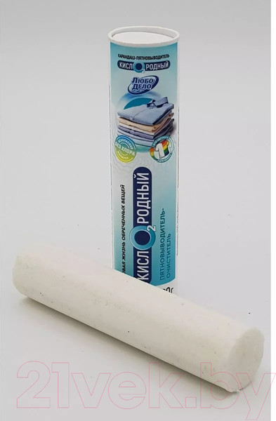 Изображение товара Пятновыводитель Любо Дело Очиститель карандаш Кислородный пласт.туба (60г)