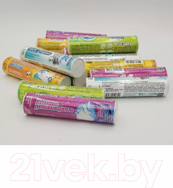 Изображение товара Пятновыводитель Любо Дело Очиститель карандаш Кислородный пласт.туба (60г)