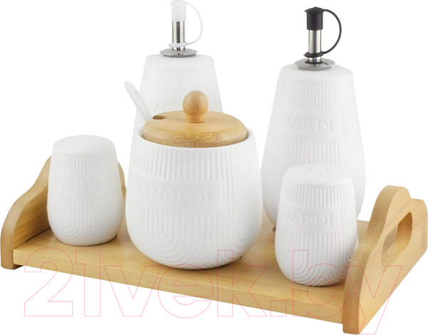 Изображение товара Набор для специй Lenardi Bamboo 140-065 (5пр)