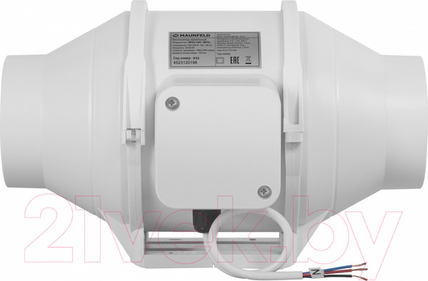 Изображение товара Вентилятор канальный Maunfeld MFDL10W