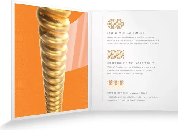 Изображение товара Струна для акустической гитары D'Addario XSABR1047