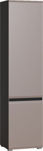 Изображение товара Шкаф-пенал Mobi Сидней 13.200 (антрацит 0164/антрацит 0164/веллюто Капучино AG 707 ПВХ)