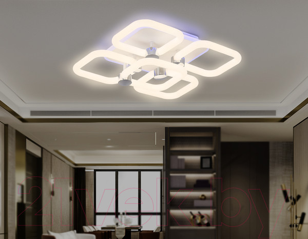 Изображение товара Люстра Ambrella Acrylica FA3861/4+1 WH (белый)