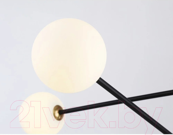 Изображение товара Люстра Ambrella Traditional TR2507/4 BK/BS (черный/латунь)