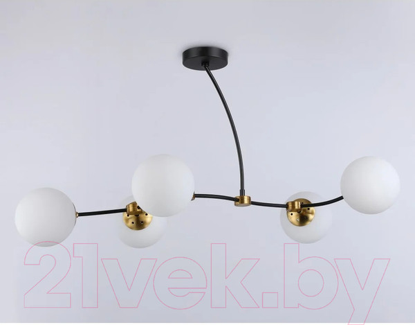 Изображение товара Люстра Ambrella Traditional TR2548/5 BK/SB (черный/бронза)