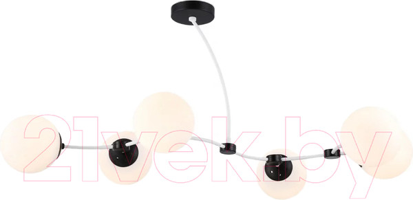 Изображение товара Люстра Ambrella Traditional TR2552/6 WH/BK (белый/черный)