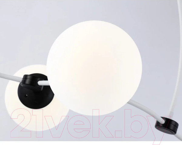 Изображение товара Люстра Ambrella Traditional TR2552/6 WH/BK (белый/черный)