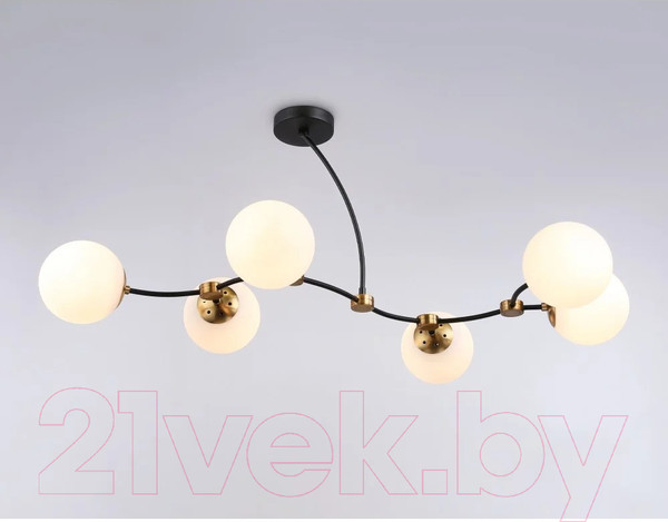 Изображение товара Люстра Ambrella Traditional TR2555/6 BK/SB (черный/бронза)