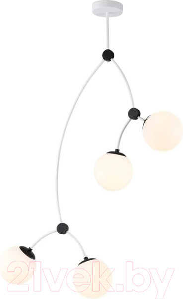 Изображение товара Люстра Ambrella Traditional TR2572/4 WH/BK (белый/черный)