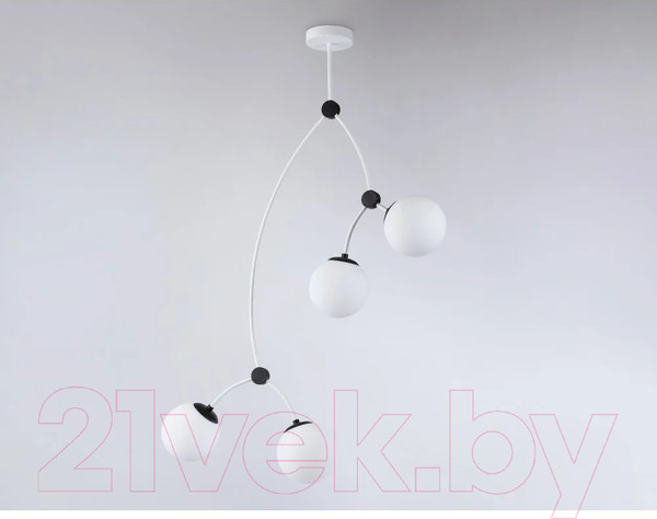 Изображение товара Люстра Ambrella Traditional TR2572/4 WH/BK (белый/черный)
