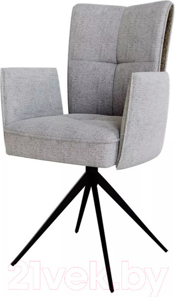 Изображение товара Стул M-City Ponce / 621M05621 (brego-07 серый ткань/XD841-16 серый букле/черный)