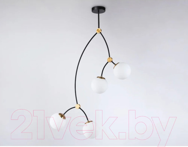 Изображение товара Люстра Ambrella Traditional TR2575/4 BK/SB (черный/бронза)