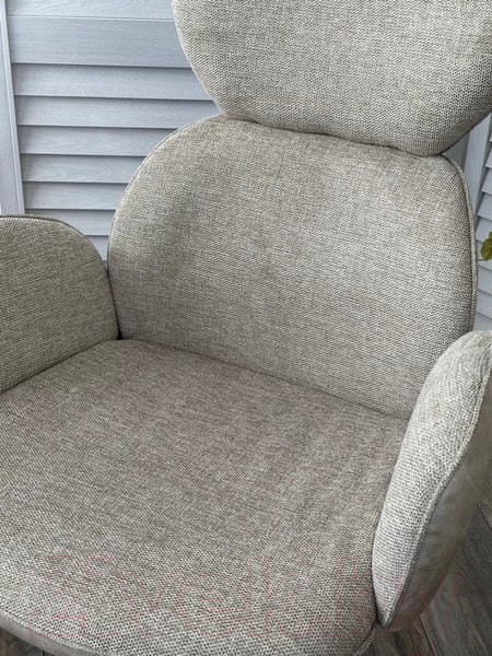 Изображение товара Стул M-City Vardy / 621M05628 (brego-31 бежевый ткань/7525-01 бежевый велюр/черный)