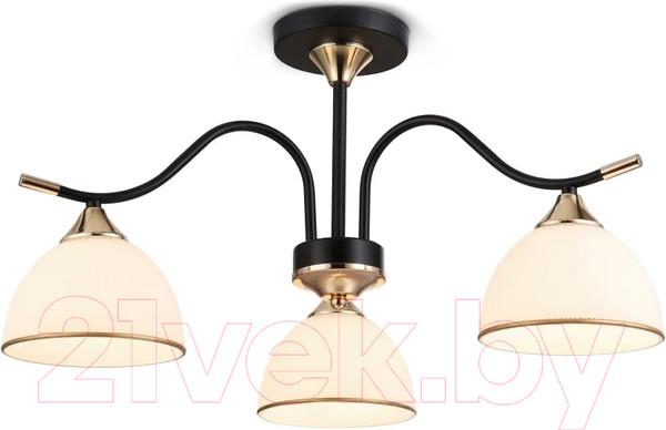 Изображение товара Люстра Ambrella Traditional TR3161/3 BK/FGD (черный/золото)