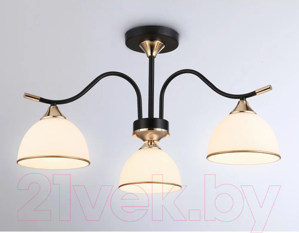 Изображение товара Люстра Ambrella Traditional TR3161/3 BK/FGD (черный/золото)