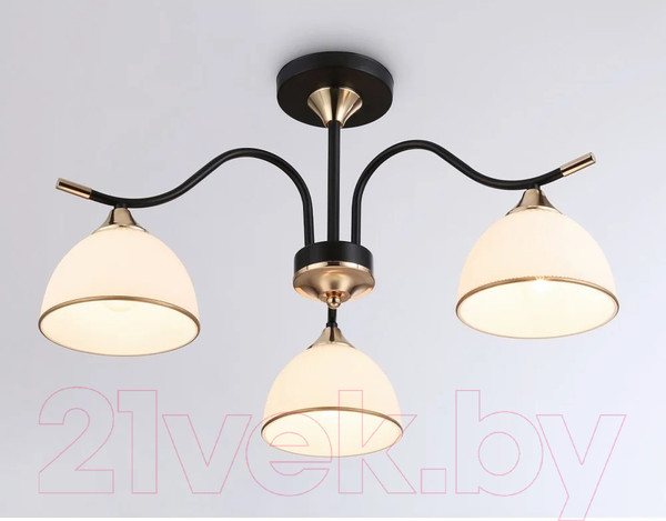 Изображение товара Люстра Ambrella Traditional TR3161/3 BK/FGD (черный/золото)