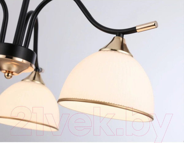 Изображение товара Люстра Ambrella Traditional TR3161/3 BK/FGD (черный/золото)