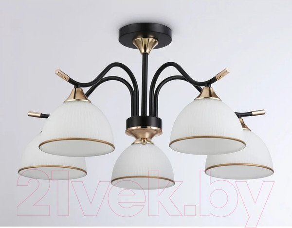 Изображение товара Люстра Ambrella Traditional TR3162/5 BK/FGD (черный/золото)