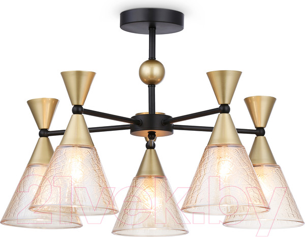 Изображение товара Люстра Ambrella Traditional TR3171/5 BK/GD (черный/золото)