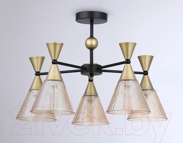 Изображение товара Люстра Ambrella Traditional TR3171/5 BK/GD (черный/золото)