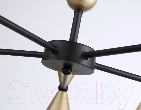 Изображение товара Люстра Ambrella Traditional TR3171/5 BK/GD (черный/золото)