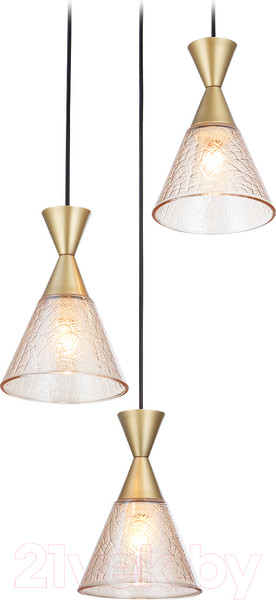 Изображение товара Люстра Ambrella Traditional TR3175/3 BK/GD (черный/золото)