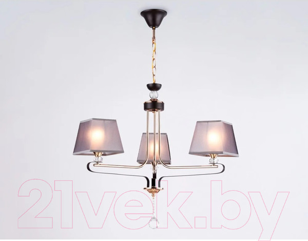 Изображение товара Люстра Ambrella Traditional TR4614/3 CF/FGD (кофе/золото)