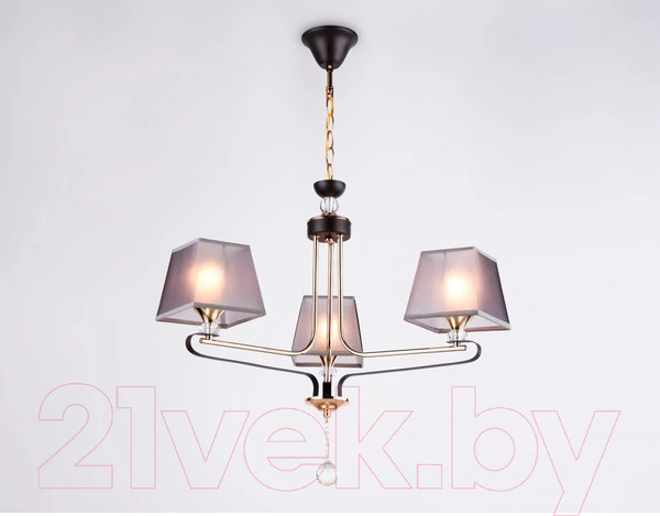 Изображение товара Люстра Ambrella Traditional TR4614/3 CF/FGD (кофе/золото)