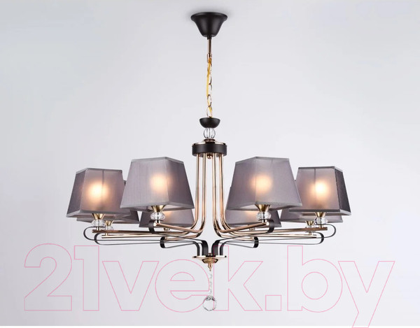 Изображение товара Люстра Ambrella Traditional TR4618/8 CF/FGD (кофе/золото)