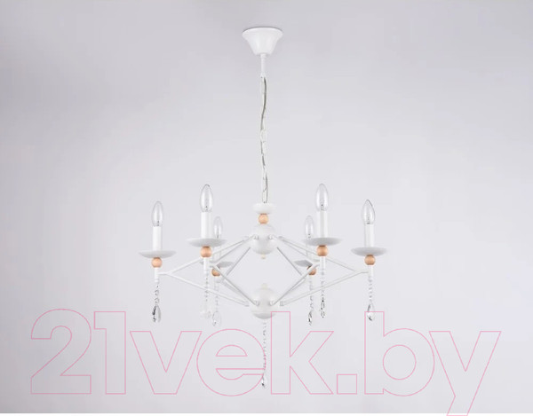 Изображение товара Люстра Ambrella Traditional TR9596/6 WH (белый)