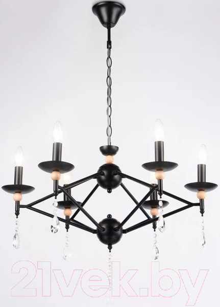 Изображение товара Люстра Ambrella Traditional TR9597/6 BK (черный)