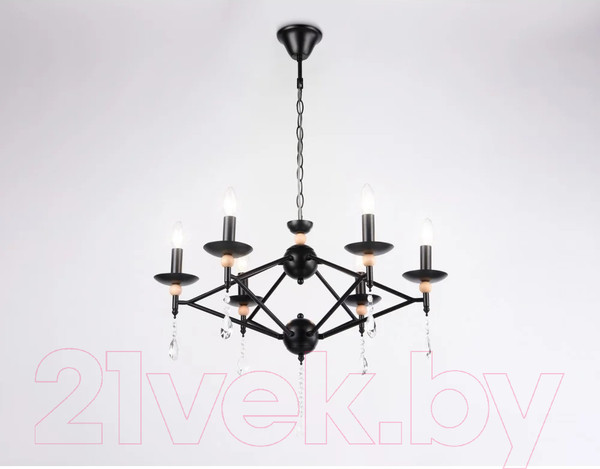 Изображение товара Люстра Ambrella Traditional TR9597/6 BK (черный)