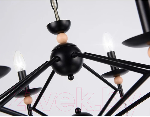 Изображение товара Люстра Ambrella Traditional TR9597/6 BK (черный)