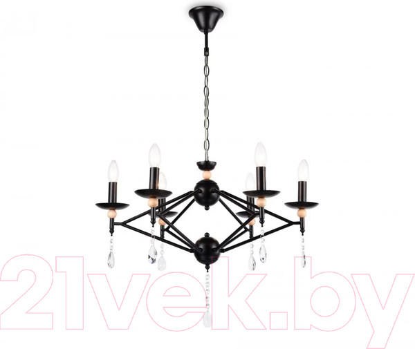 Изображение товара Люстра Ambrella Traditional TR9597/6 BK (черный)