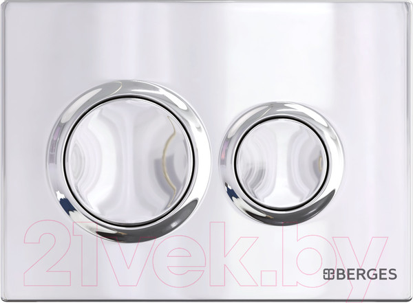 Изображение товара Унитаз подвесной с инсталляцией Berges Okus Rimless / 043389 (с сиденьем)