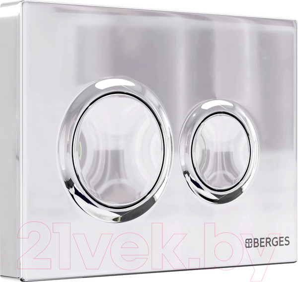 Изображение товара Унитаз подвесной с инсталляцией Berges Okus Rimless / 043389 (с сиденьем)